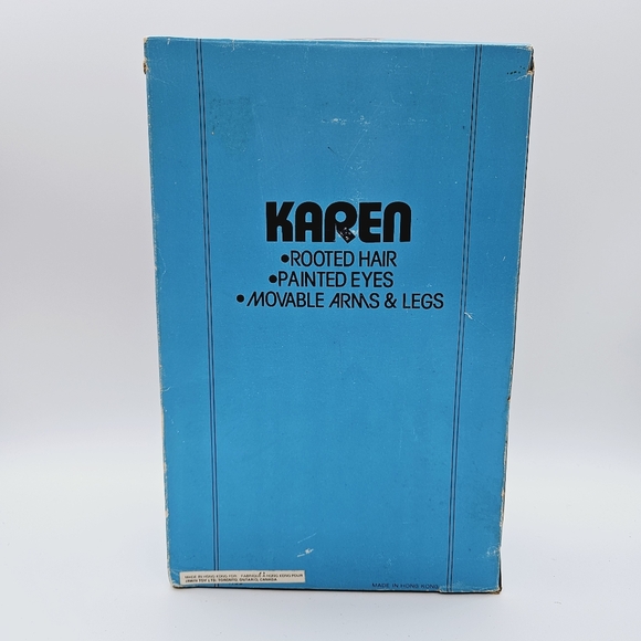 VINTAGE | Karen rooted hair posable arms & legs doll 10" - Picture 4 of 9